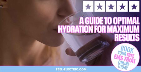 Blog Feature Hydration stay hydrated electrolytes sweat fitness training ems training conduction hydration