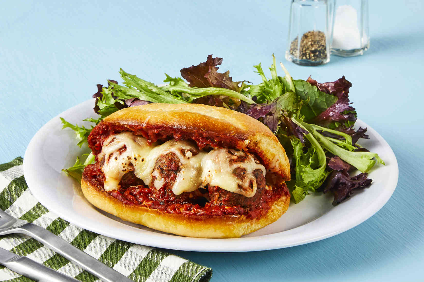 Turkey-Meatball-Parm-Subs-made-with-Pre-Cooked-Turkey-Meatballs | Feel ...