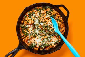 One-Pan-Toscana-Couscous-Skillet-with-Chicken-Sausage-Kale | Feel ...